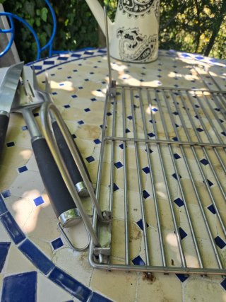 Parrilla Inox con Accesorios