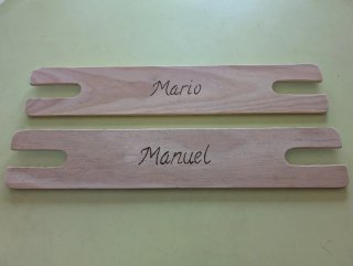 Reposapiés madera para trona IKEA