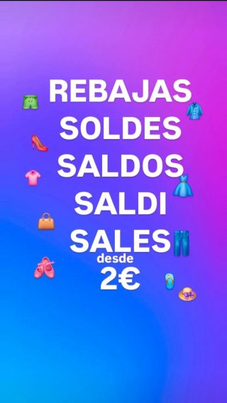 Ropa y accesorios de segunda mano