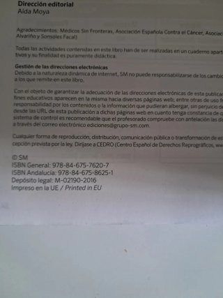 Lengua castellana y literatura, 3 ESO