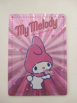 Carta My Melody Límited edition Hello Kitty Panini