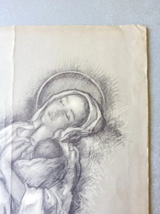 Litografía Vintage Antoni Vila Arrufat, 1961