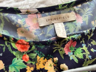 Vestido floral Springfield Talla 36