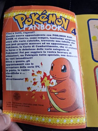 Pokemon Fanbook N.4 - Arriva Charmander raro