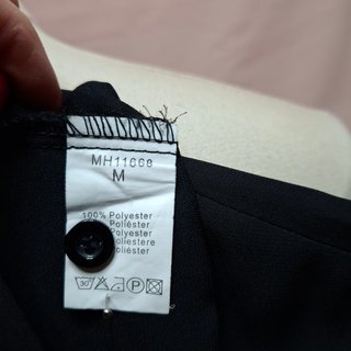 Blusón Mulaya Collection Negro Fluido