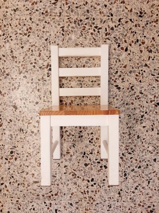 Silla infantil madera para restaurar