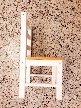 Silla infantil madera para restaurar