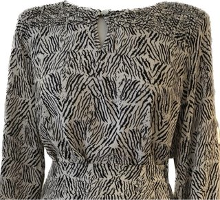 Conjunto Top y Minifalda Diseño Cebra - NUEVO
