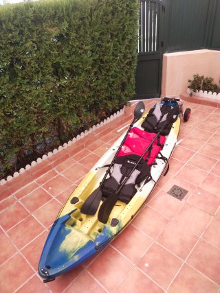 Kayak Galaxy 2 plazas 3,80m