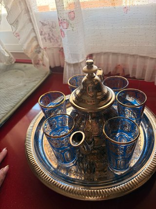 Set de té marroquí.