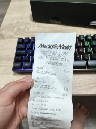 Teclado Gaming ISY RGB Mini