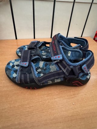 Sandalias Pablosky niño azul/multicolor