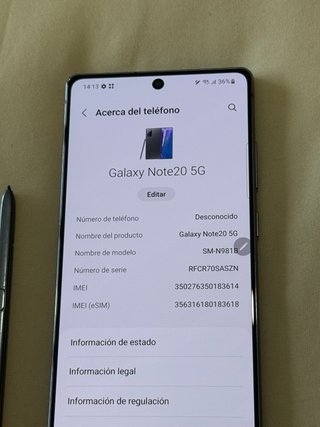 Samsung Galaxy Note 20 5G 256GB