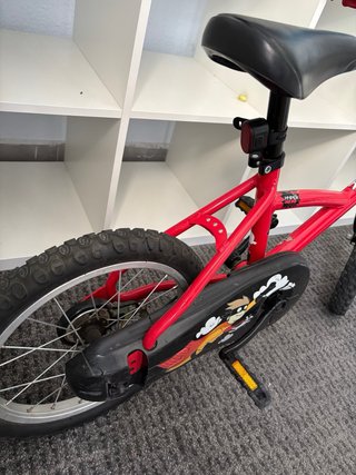 Bicicleta Infantil BTWIN Radio 16 Roja