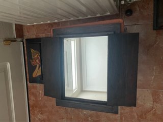 Cuadros Buda Madera Dorado con espejo