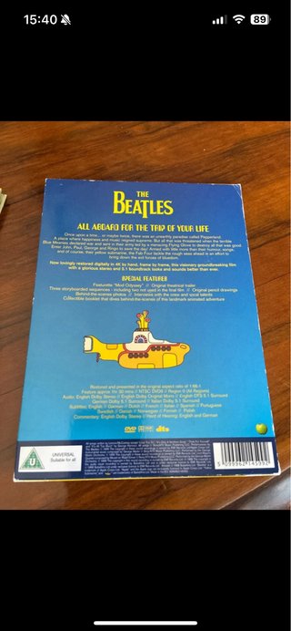 The Beatles - Yellow Submarine VHS