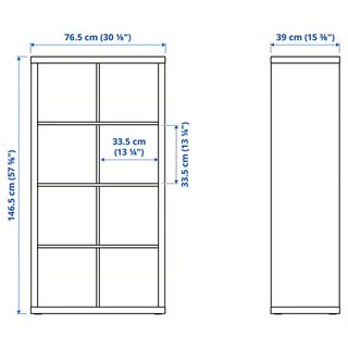 Estantería IKEA KALLAX 4x2 Blanca