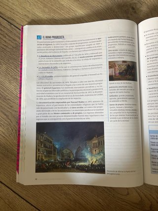 Historia de España 2 bachillerato, Proyecto fan...