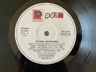 Vinilo LP Peret-Gitana Hechicera 1992 Rumba catala