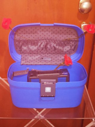 Beauty case rigido Diesel con combinazione