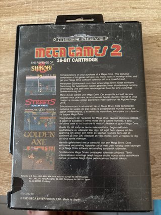 Megas games 2, mega drive