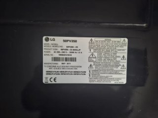 TV LG 50PV350-PRECIO NEGOCIABLE-RECOGER EN MARACEN