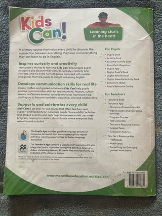 Inglés KIDS CAN! 4 Pupil's Book 4 primaria