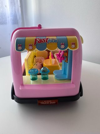 Camión Comida Rápida Juguetes Rosa