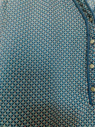 Blusa retro Pimkie azul