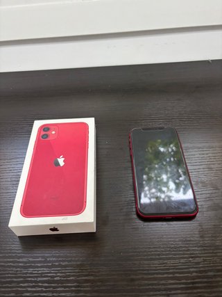 iPhone 11 Rojo 128GB Batería 78%
