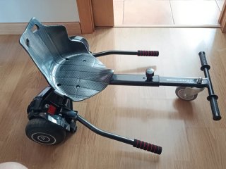 Hoverboard con asiento y luces LED marca evercross