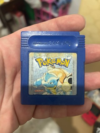 Game Boy Color + Caja + Manual + Pokémon Azul