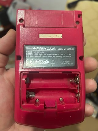 Game Boy Color + Caja + Manual + Pokémon Azul