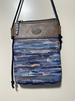 Borsa Anekke Beige e Blu