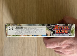 Metal Slug Advance Game Boy Advance