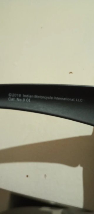 Gafas de Moto Indian Negra y Amarilla