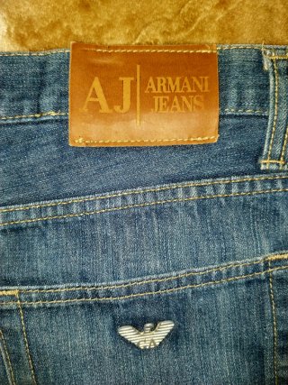 Pantalon vaquero Armani Jeans Azul marino