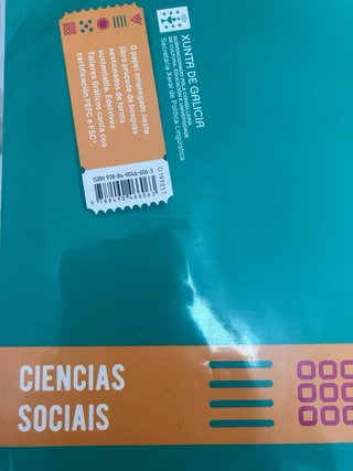 Ciencias Sociais 4 primaria