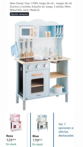 Cocinita infantil de madera