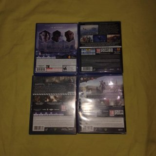 Lote 4 juegos PS4: Detroit, GTA V, Wolfenstein II,