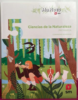 Libros texto nuevos quinto primaria Mates, lengua.