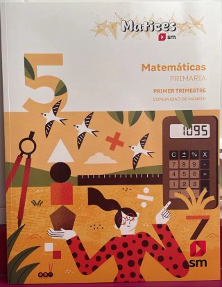 Libros texto nuevos quinto primaria Mates, lengua.
