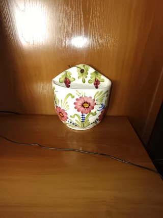 Juego de 2 Platos Decorativos Cerámica
