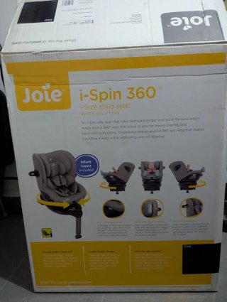 Silla Coche Joie i-Spin 360 i-Size Giratoria