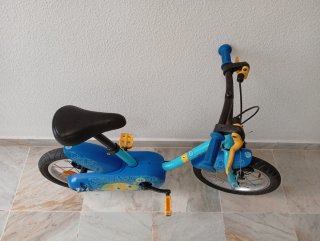 Bicicleta  B'TWIN 14" como nueva