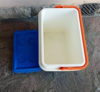 Borsa termica Gio Style blu e arancione