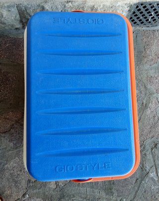 Borsa termica Gio Style blu e arancione