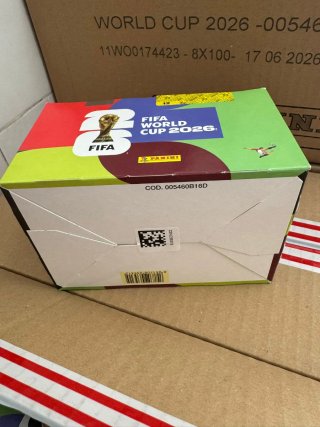 Caja 100 sobres Panini Mundial 2026 | Sellada