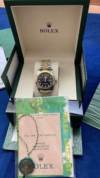 Reloj Rolex Datejust bicolor