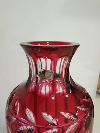 Jarrón Cristal WMF Edición Limitada Rojo